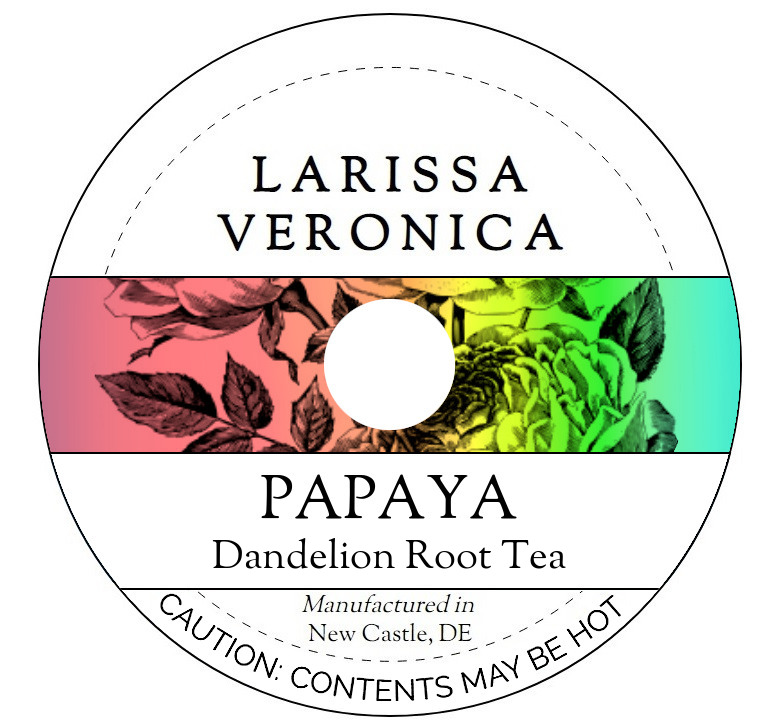 Papaya Dandelion Root Tea <BR>(Single Serve K-Cup Pods)