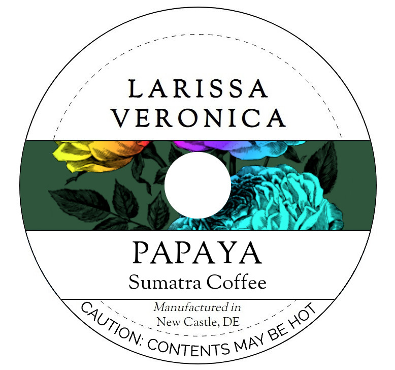 Papaya Sumatra Coffee <BR>(Single Serve K-Cup Pods)