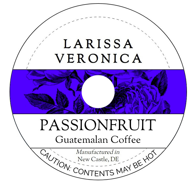 Passionfruit Guatemalan Coffee <BR>(Single Serve K-Cup Pods)
