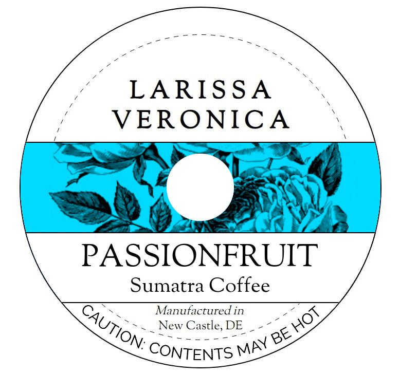 Passionfruit Sumatra Coffee <BR>(Single Serve K-Cup Pods)