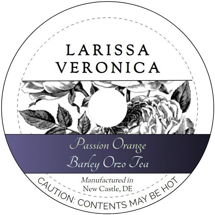 Passion Orange Barley Orzo Tea <BR>(Single Serve K-Cup Pods)