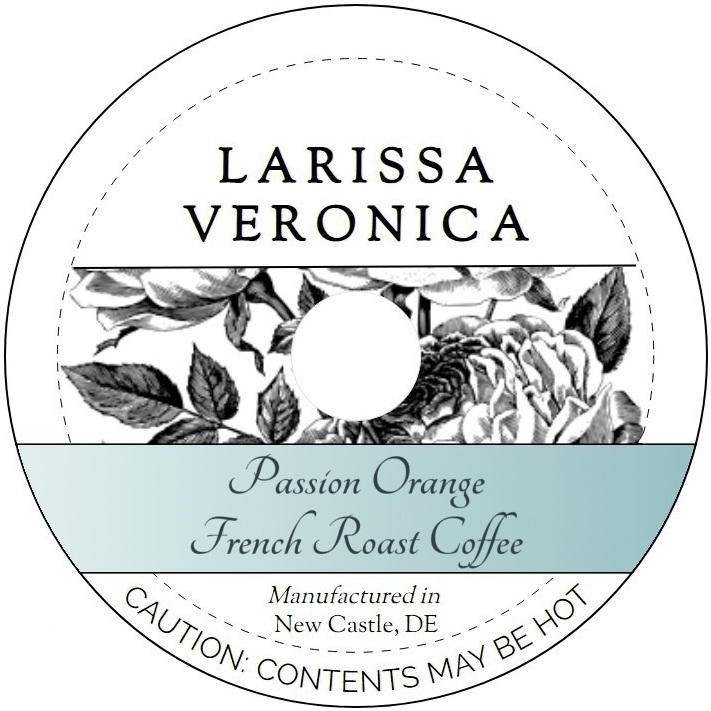 Passion Orange French Roast Coffee <BR>(Single Serve K-Cup Pods)