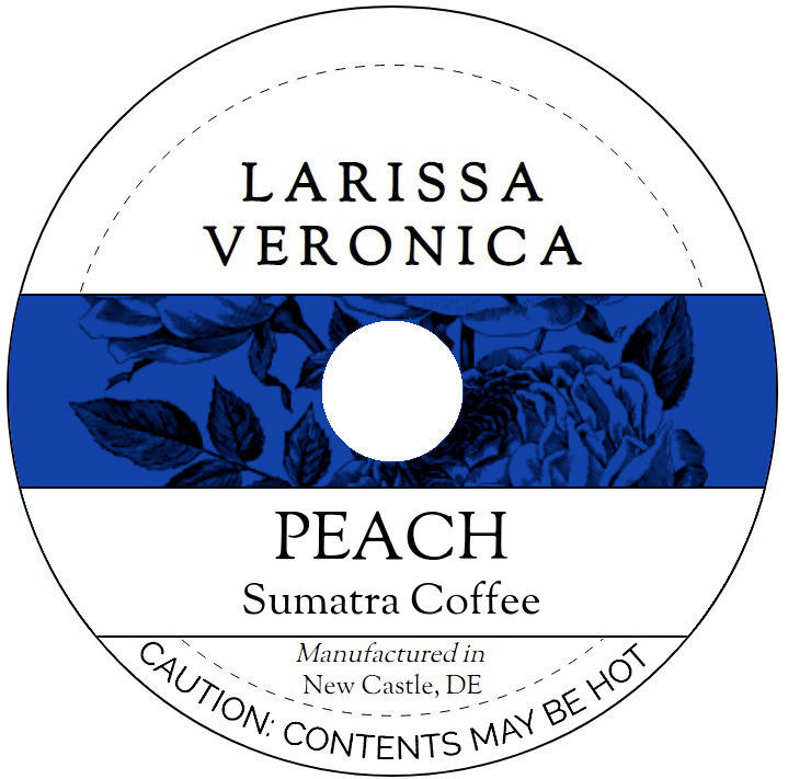 Peach Sumatra Coffee <BR>(Single Serve K-Cup Pods)