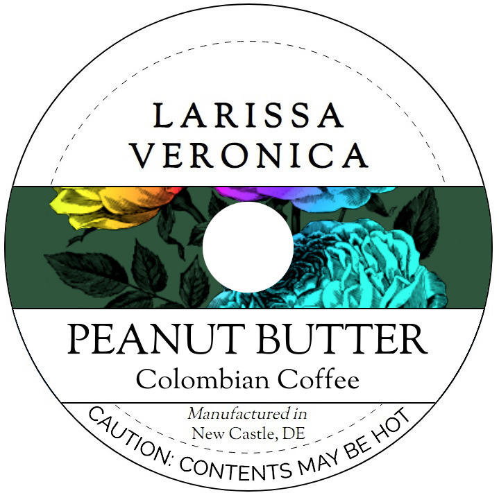 Peanut Butter Colombian Coffee <BR>(Single Serve K-Cup Pods)