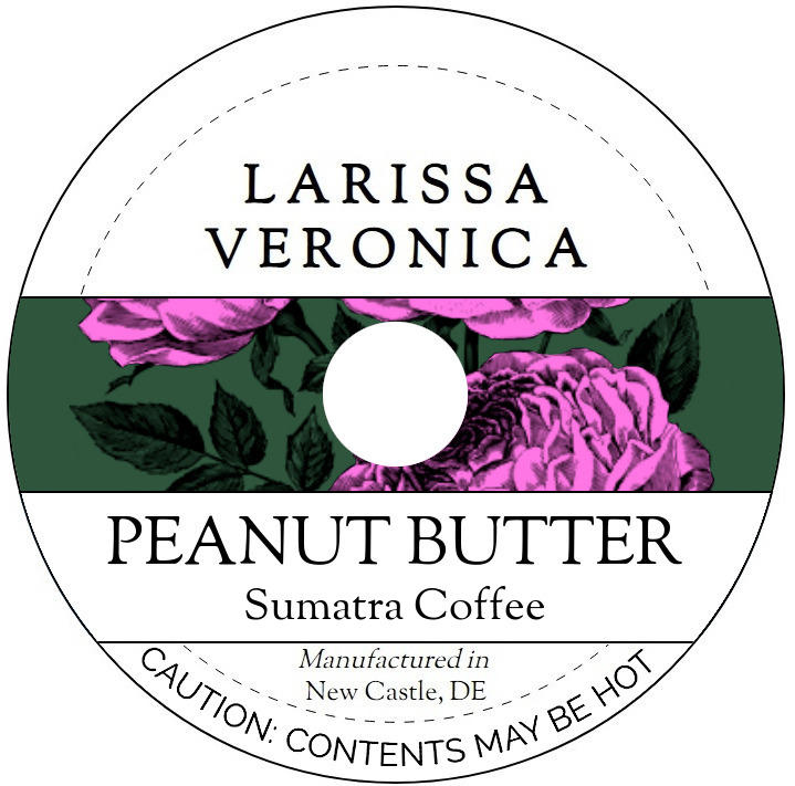 Peanut Butter Sumatra Coffee <BR>(Single Serve K-Cup Pods)