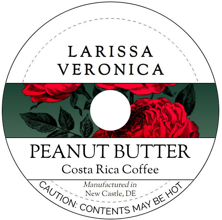 Peanut Butter Costa Rica Coffee <BR>(Single Serve K-Cup Pods)