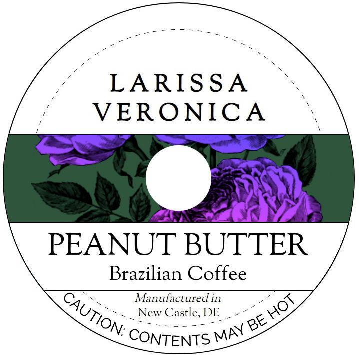Peanut Butter Brazilian Coffee <BR>(Single Serve K-Cup Pods)