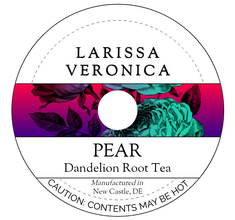 Pear Dandelion Root Tea <BR>(Single Serve K-Cup Pods)