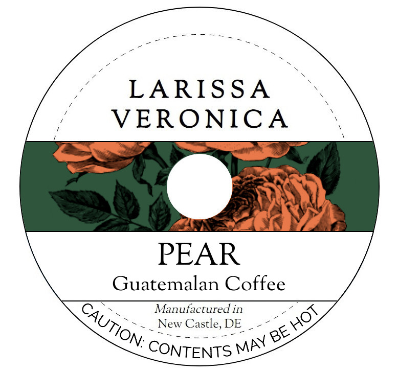 Pear Guatemalan Coffee <BR>(Single Serve K-Cup Pods)