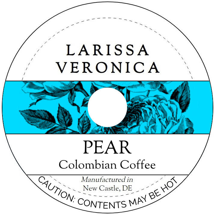 Pear Colombian Coffee <BR>(Single Serve K-Cup Pods)