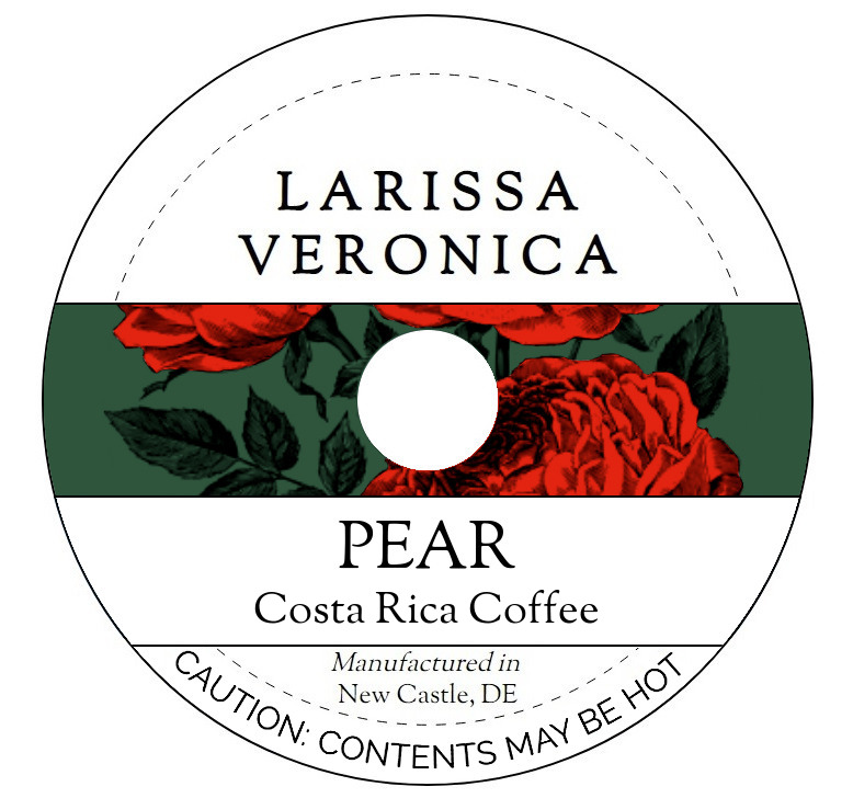 Pear Costa Rica Coffee <BR>(Single Serve K-Cup Pods)