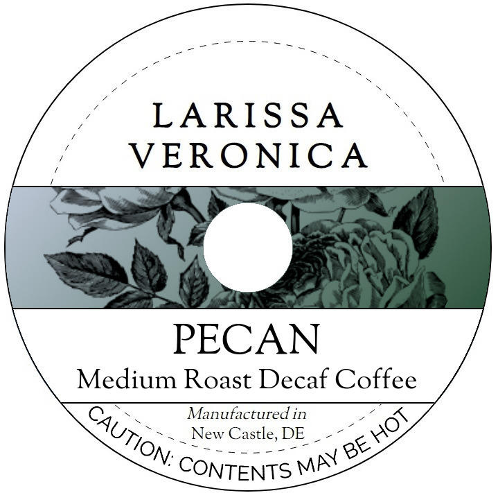 Pecan Medium Roast Decaf Coffee <BR>(Single Serve K-Cup Pods)
