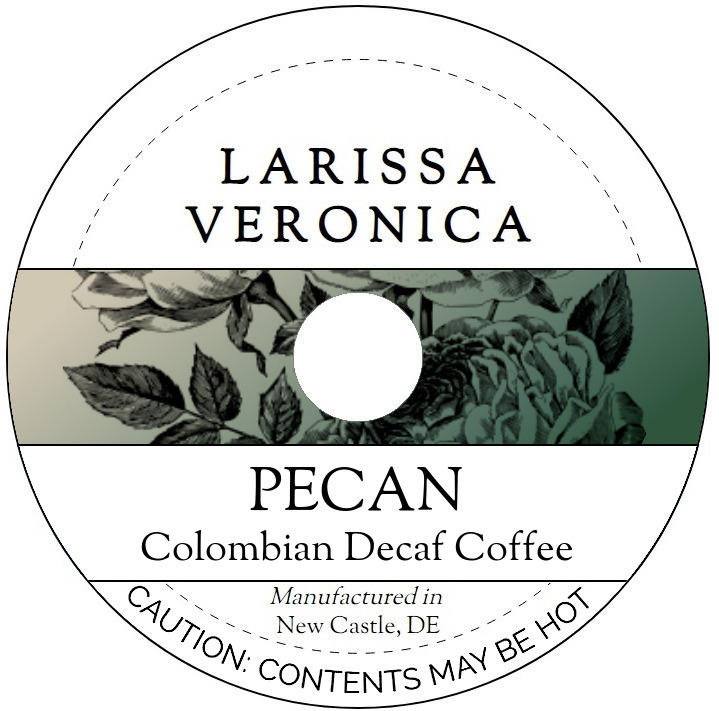 Pecan Colombian Decaf Coffee <BR>(Single Serve K-Cup Pods)