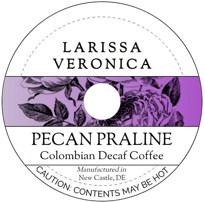 Pecan Praline Colombian Decaf Coffee <BR>(Single Serve K-Cup Pods)