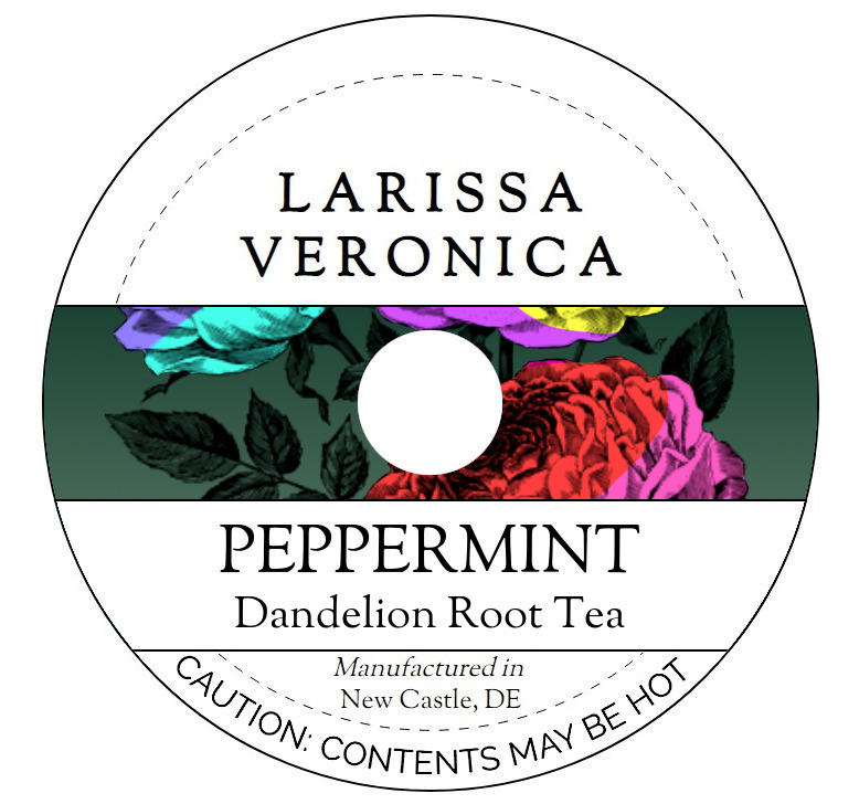 Peppermint Dandelion Root Tea <BR>(Single Serve K-Cup Pods)