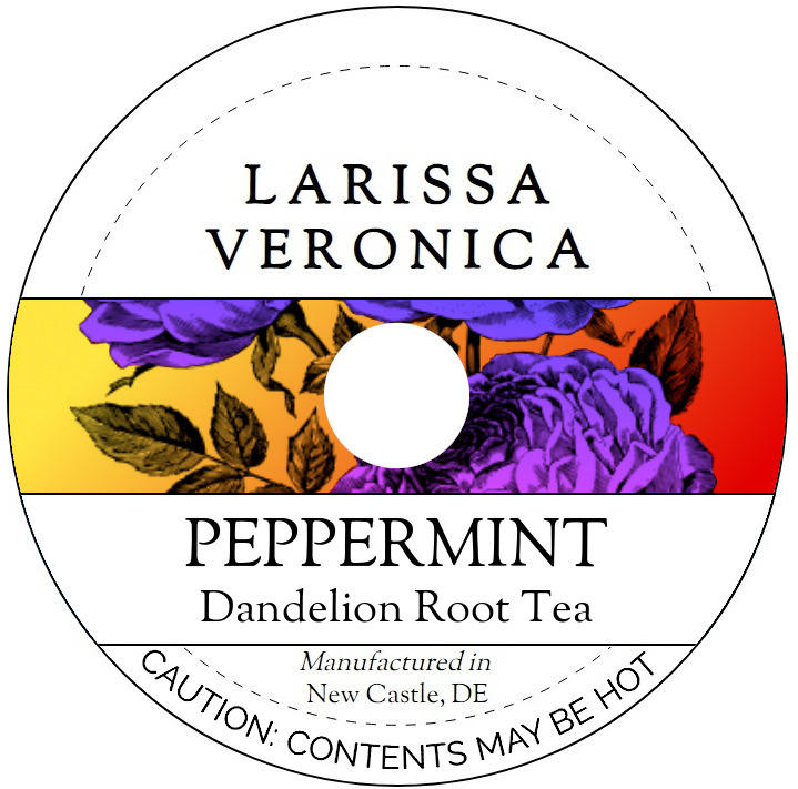 Peppermint Dandelion Root Tea <BR>(Single Serve K-Cup Pods)