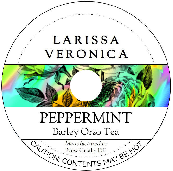 Peppermint Barley Orzo Tea <BR>(Single Serve K-Cup Pods)