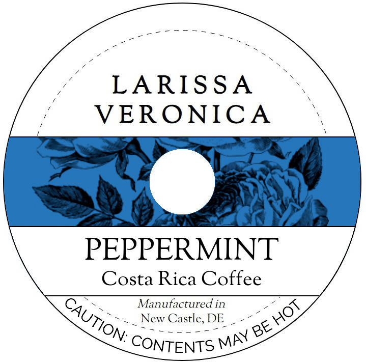 Peppermint Costa Rica Coffee <BR>(Single Serve K-Cup Pods)