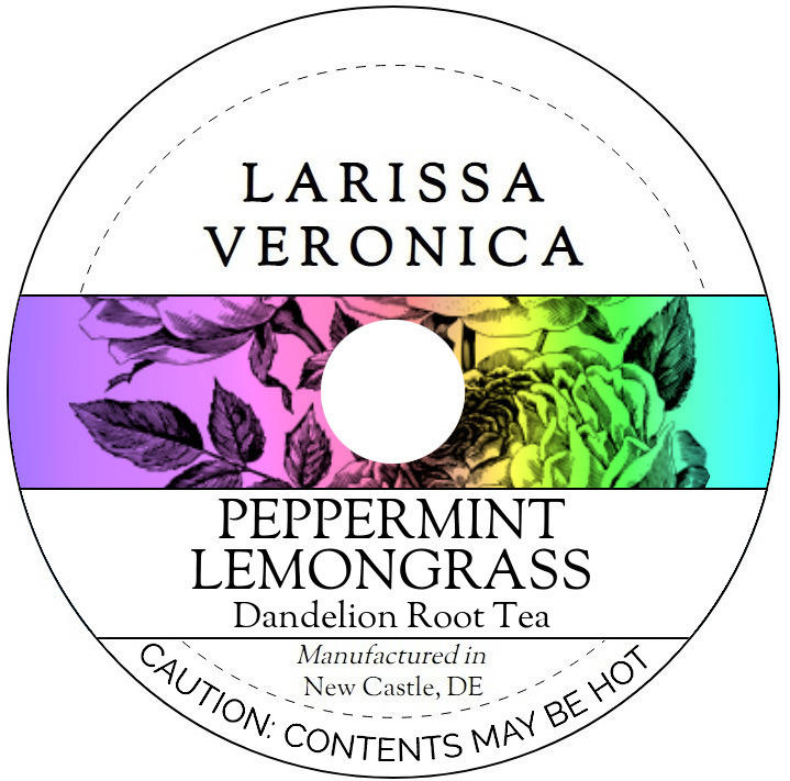 Peppermint Lemongrass Dandelion Root Tea <BR>(Single Serve K-Cup Pods)