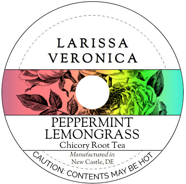 Peppermint Lemongrass Chicory Root Tea <BR>(Single Serve K-Cup Pods)