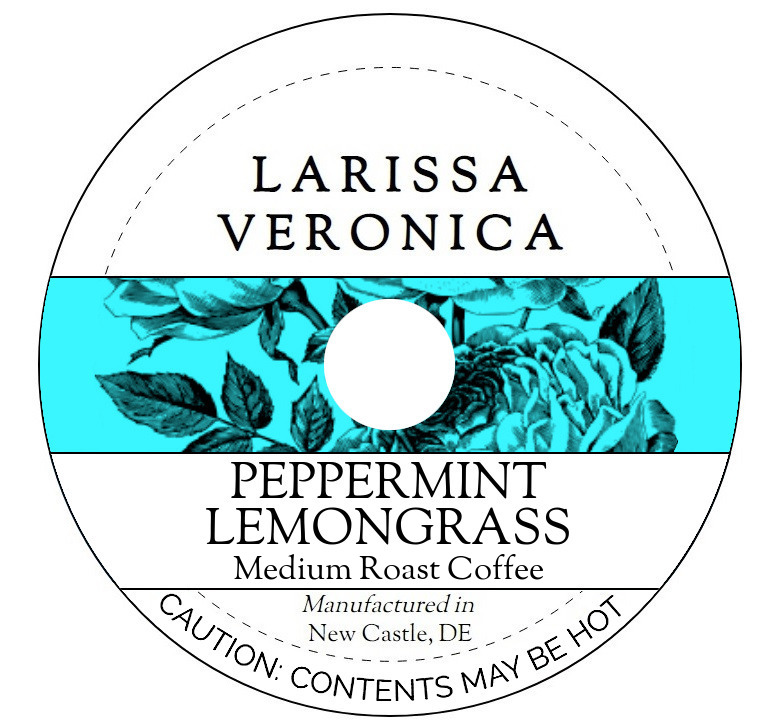 Peppermint Lemongrass Medium Roast Coffee <BR>(Single Serve K-Cup Pods)