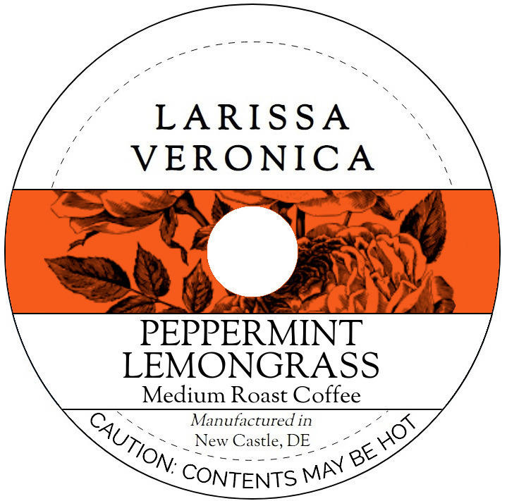 Peppermint Lemongrass Medium Roast Coffee <BR>(Single Serve K-Cup Pods)