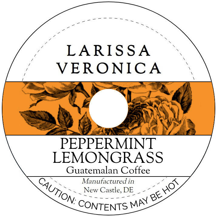 Peppermint Lemongrass Guatemalan Coffee <BR>(Single Serve K-Cup Pods)