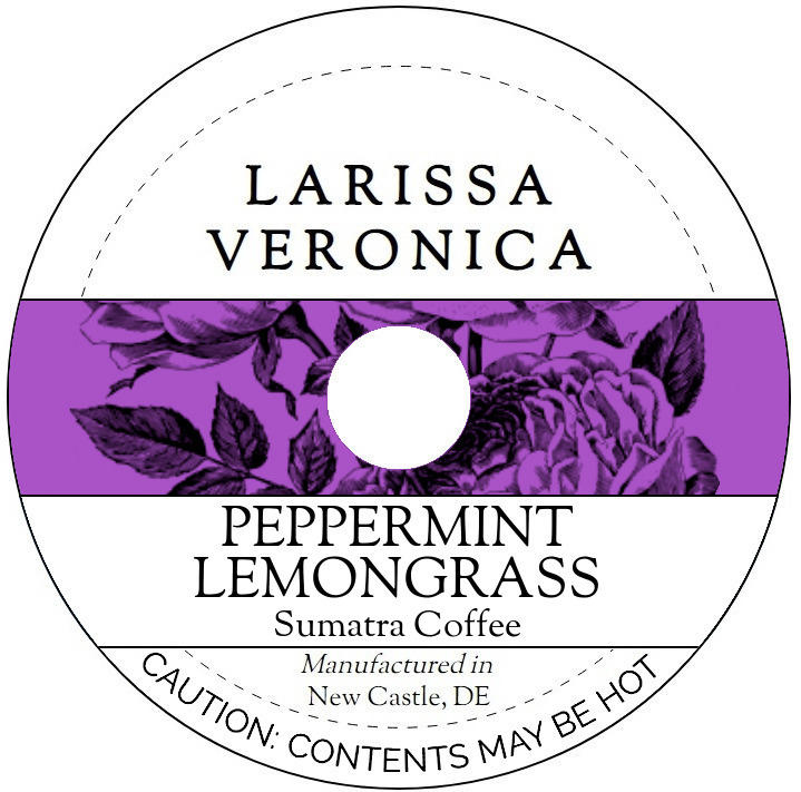 Peppermint Lemongrass Sumatra Coffee <BR>(Single Serve K-Cup Pods)