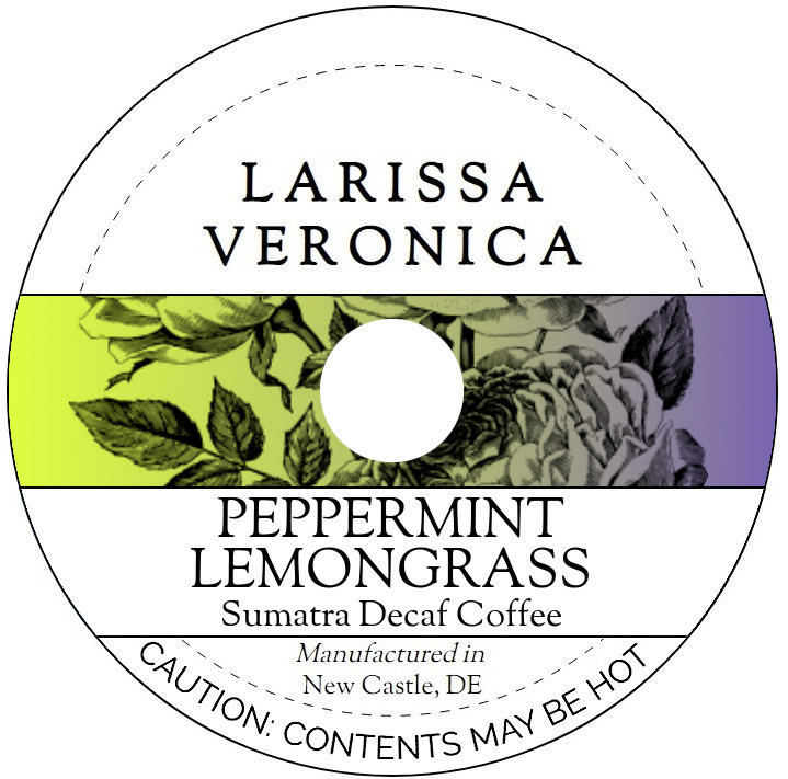 Peppermint Lemongrass Sumatra Decaf Coffee <BR>(Single Serve K-Cup Pods)