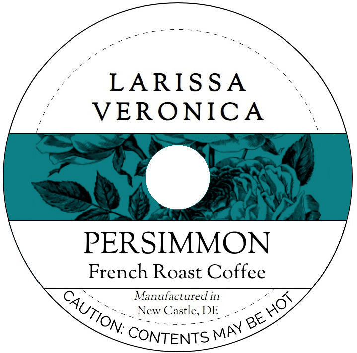 Persimmon French Roast Coffee <BR>(Single Serve K-Cup Pods)