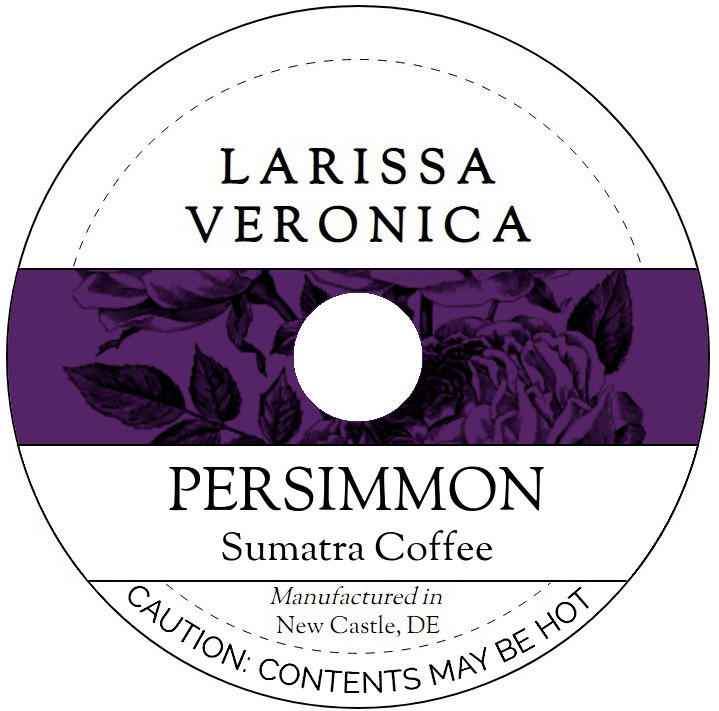 Persimmon Sumatra Coffee <BR>(Single Serve K-Cup Pods)