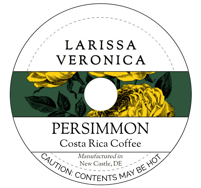 Persimmon Costa Rica Coffee <BR>(Single Serve K-Cup Pods)