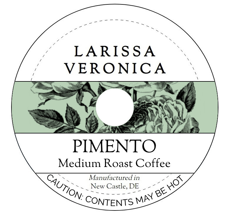 Pimento Medium Roast Coffee <BR>(Single Serve K-Cup Pods)