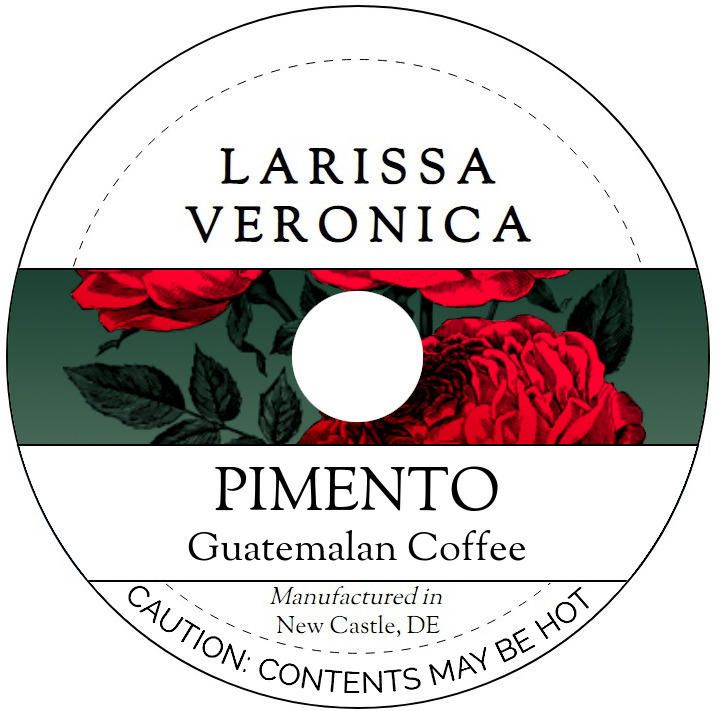 Pimento Guatemalan Coffee <BR>(Single Serve K-Cup Pods)