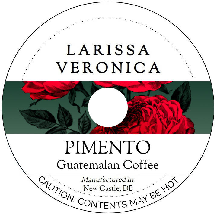Pimento Guatemalan Coffee <BR>(Single Serve K-Cup Pods)