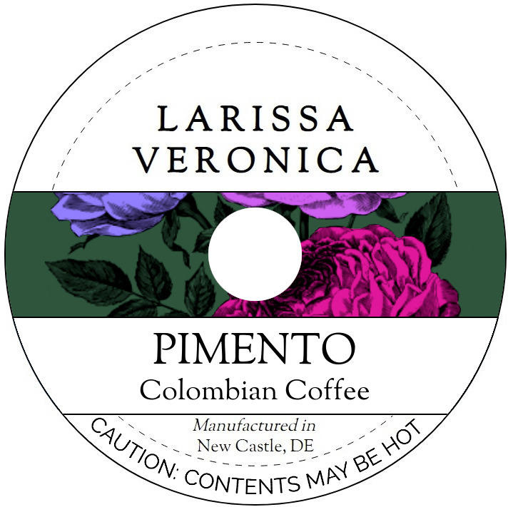 Pimento Colombian Coffee <BR>(Single Serve K-Cup Pods)