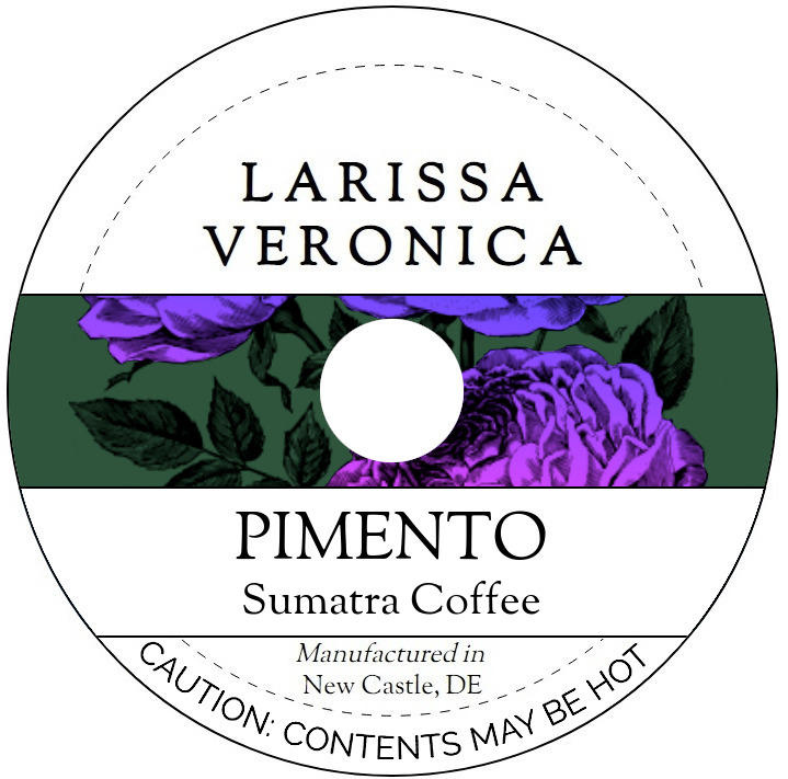 Pimento Sumatra Coffee <BR>(Single Serve K-Cup Pods)