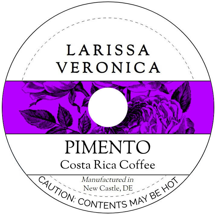 Pimento Costa Rica Coffee <BR>(Single Serve K-Cup Pods)