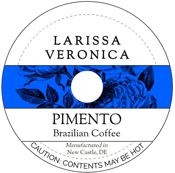 Pimento Brazilian Coffee <BR>(Single Serve K-Cup Pods)