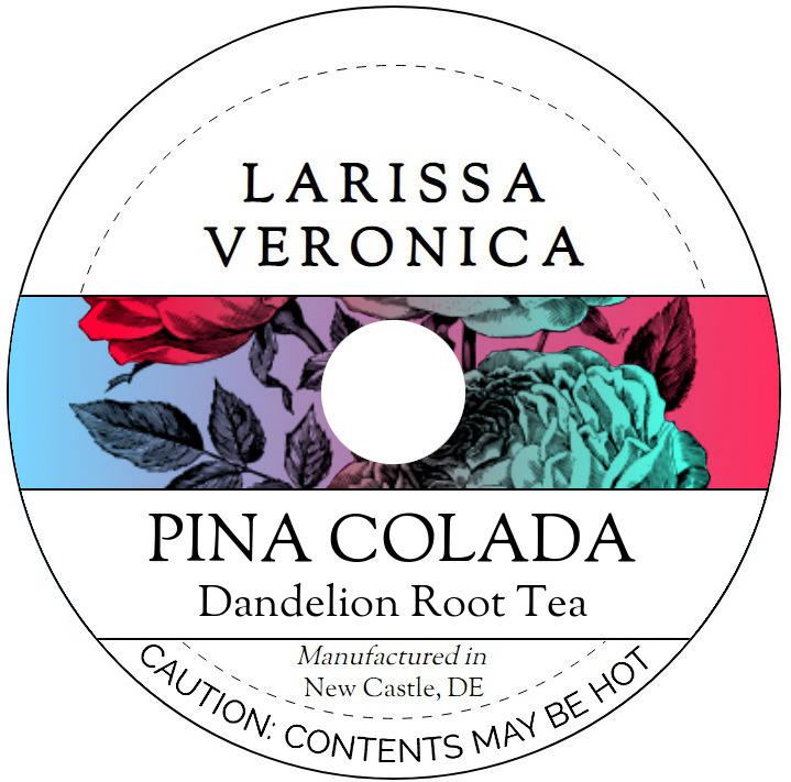 Pina Colada Dandelion Root Tea <BR>(Single Serve K-Cup Pods)