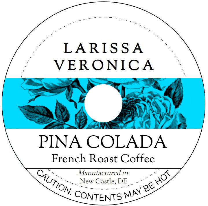Pina Colada French Roast Coffee <BR>(Single Serve K-Cup Pods)
