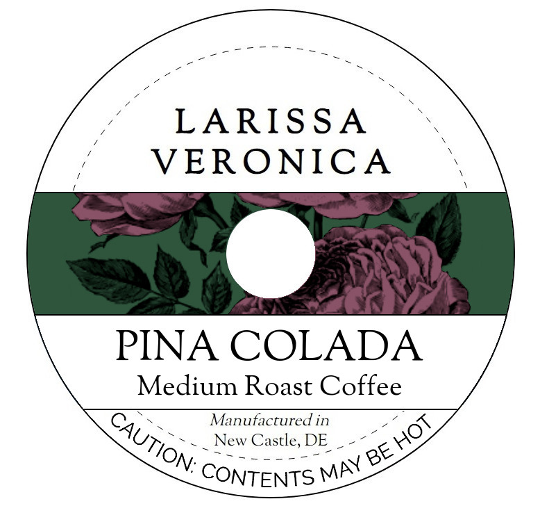 Pina Colada Medium Roast Coffee <BR>(Single Serve K-Cup Pods)