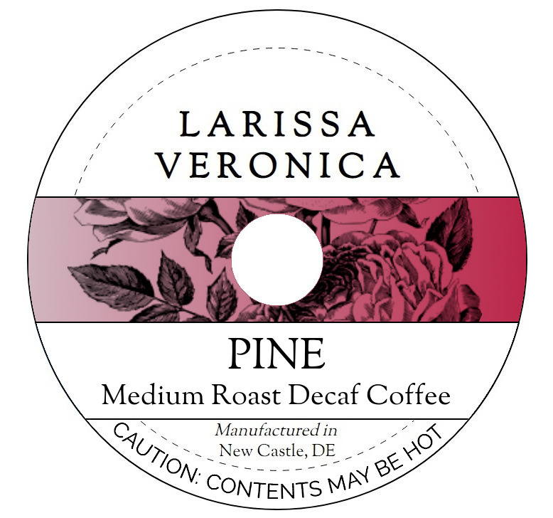 Pine Medium Roast Decaf Coffee <BR>(Single Serve K-Cup Pods)