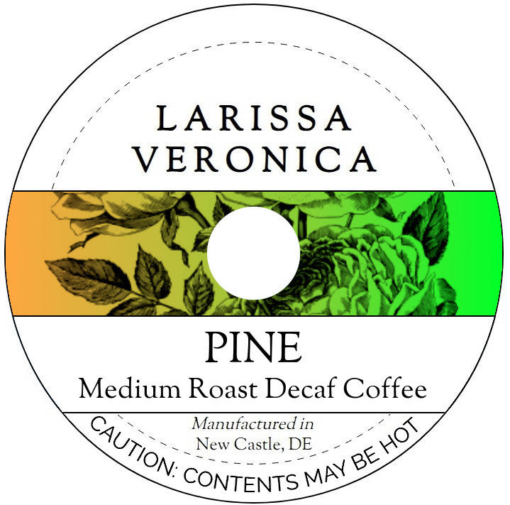 Pine Medium Roast Decaf Coffee <BR>(Single Serve K-Cup Pods)