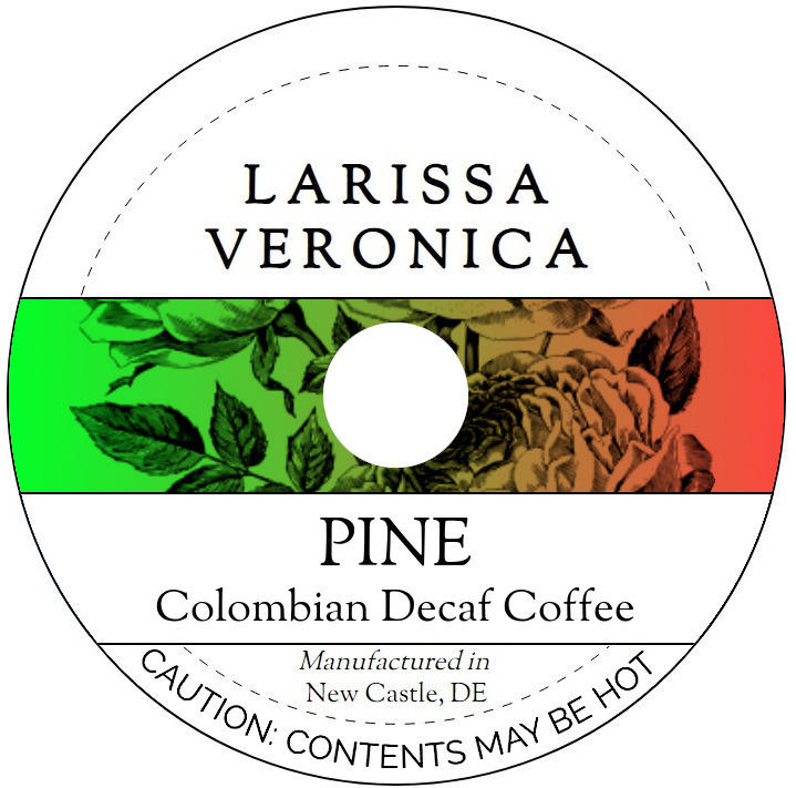 Pine Colombian Decaf Coffee <BR>(Single Serve K-Cup Pods)