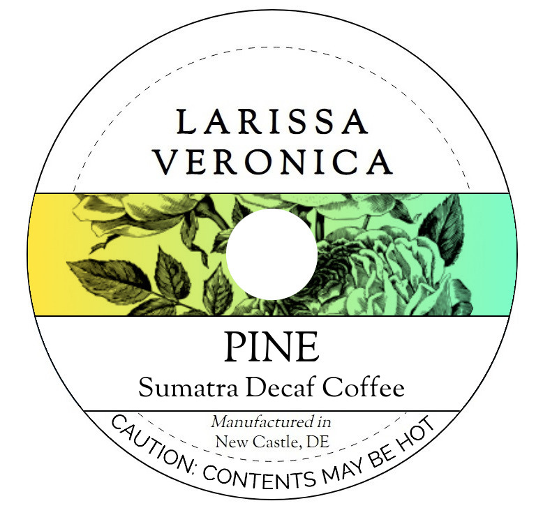 Pine Sumatra Decaf Coffee <BR>(Single Serve K-Cup Pods)