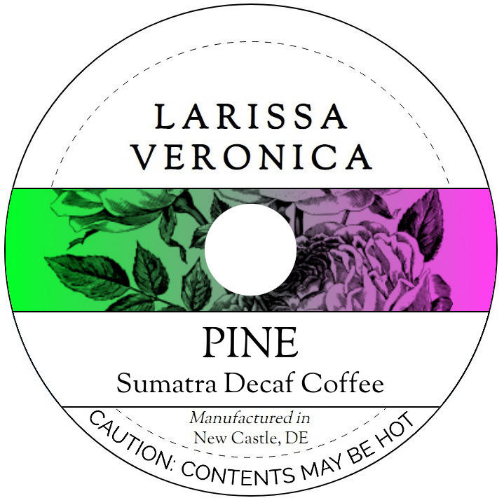 Pine Sumatra Decaf Coffee <BR>(Single Serve K-Cup Pods)