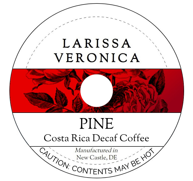 Pine Costa Rica Decaf Coffee <BR>(Single Serve K-Cup Pods)