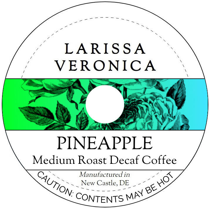 Pineapple Medium Roast Decaf Coffee <BR>(Single Serve K-Cup Pods)