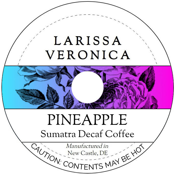 Pineapple Sumatra Decaf Coffee <BR>(Single Serve K-Cup Pods)